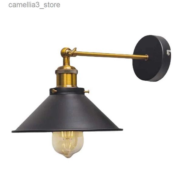 Lâmpadas de parede Estilo Americano Estilo Nostálgico Lâmpadas e Lanternas Estilo Industrial Varanda Corredor Varanda Quarto Living Bar Cabeça LED Lâmpada de Parede Q231127