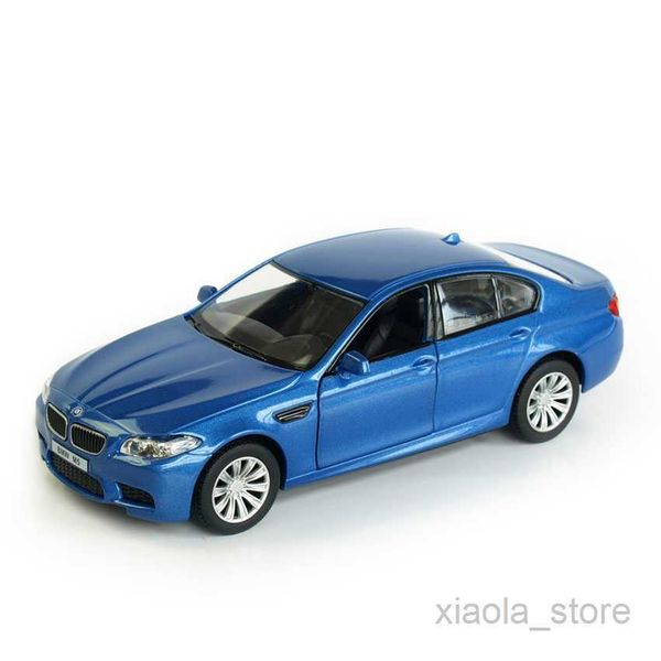 Diecast Model Cars 1 36 BMW M5 Игрушки -транспортные средства сплав сплав сплав Mini Car Replica, авторизованная оригинальной заводской модели Toys Kids Toys Gift F156