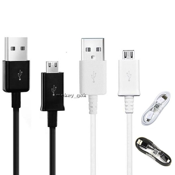USB Cable S4 V8 USB C Зарядка 3 -футового адаптера 2.0 Синхронизационное зарядное шнур для мобильного телефона Android без упаковки