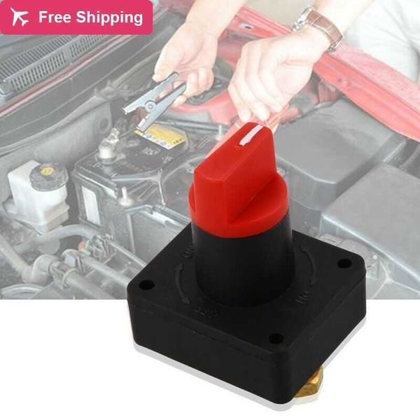 Auto Car Interruptor de energia rotativa VEÍCULO MODIFICAR ISOLATOR DE DESCONNECTOR CURCO CURTO DE BATERIAÇÃO PRINCIPAL CHANGE DE MATA 100A 12V