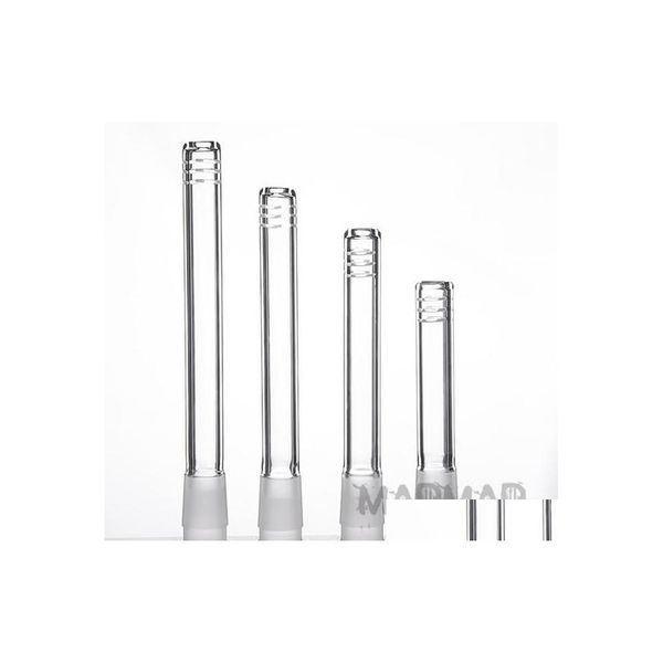 Bongs için Sigara Boruları Cam Downstem 2.5/ 3/ 3.5/ 3.75/ 4/ 4.5/ 5 14mm kadın ila 19mm erkek eklem 233 Damla Teslimat Ev Bahçesi Hou Dhdty