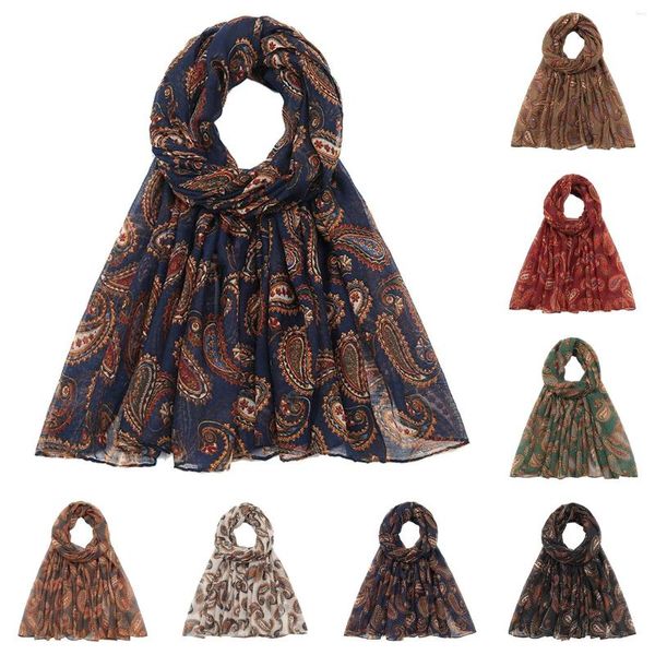 Schals Damen Mode Druck Kopftuch Leichtes Halshaar Bandana Outdoor Für Männer Jungen Damen Plaid Wrap