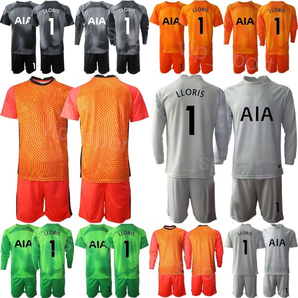 Club Team 22/23 Man Soccer GK 13 Guglielmo Vicario Jersey Set Goleiro Manga Longa 1 Hugo Lloris 20 Fraser Forster 40 Brandon Austin Camisa de Futebol Kits Goleiro ReCi