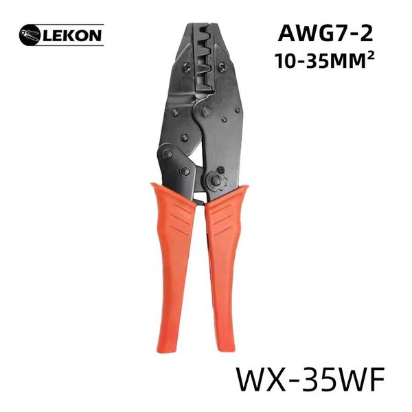 Tang fio friso alicate wx35wf terminais crimper ferramentas 1035mm awg72 ferramentas manuais braçadeira elétrica ferramentas multifuncionais