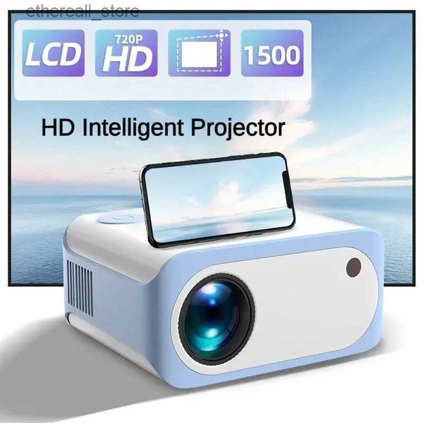 Proiettori Versione di aggiornamento Yg300 Pro Mini proiettore 1080p Max Home Theater Proiettore cinematografico Pvo Proiettore portatile per cartoni animati Regalo per bambini Q231128