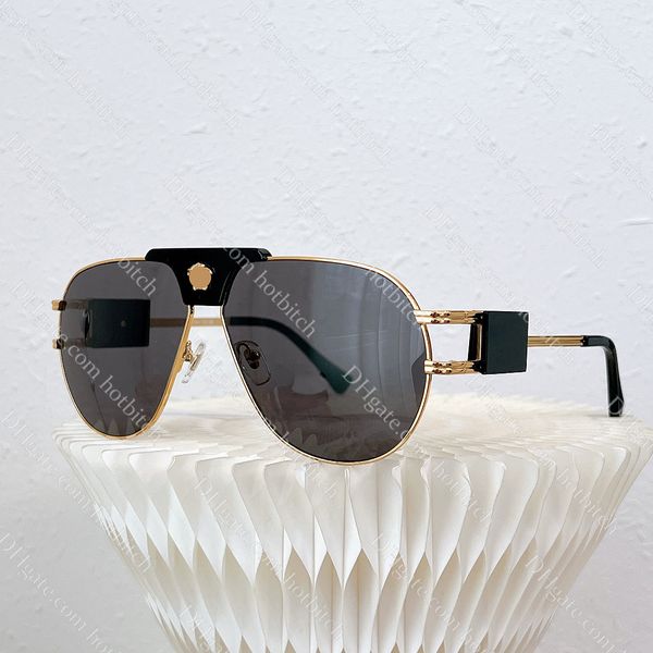 Piloten-Sonnenbrille für Herren, exklusive Designer-Sonnenbrille, Outdoor, Radfahren, Reisen, Strand, Sonnenbrille, hochwertige klassische Sonnenbrille mit Metallrahmen