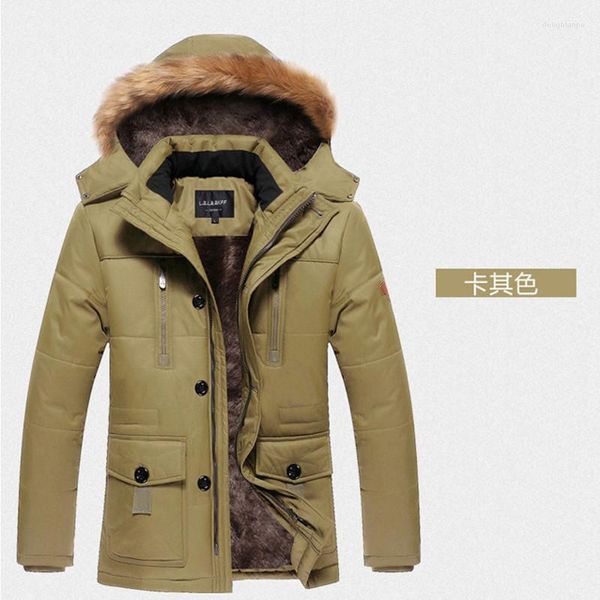 Piumino da uomo 2023 Moda Giacca invernale da uomo Capispalla calda Giacche Cappotti Plus Size Con cappuccio Jaquetas Masculina Inverno Parka 718