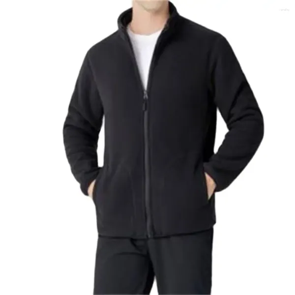 Erkek ceketler kış temel ceket açık spor en iyi kıyafetler erkek dış giyim yün astar ceket erkekler binicilik paltolar bahar sonbahar sweatshirt 5xl