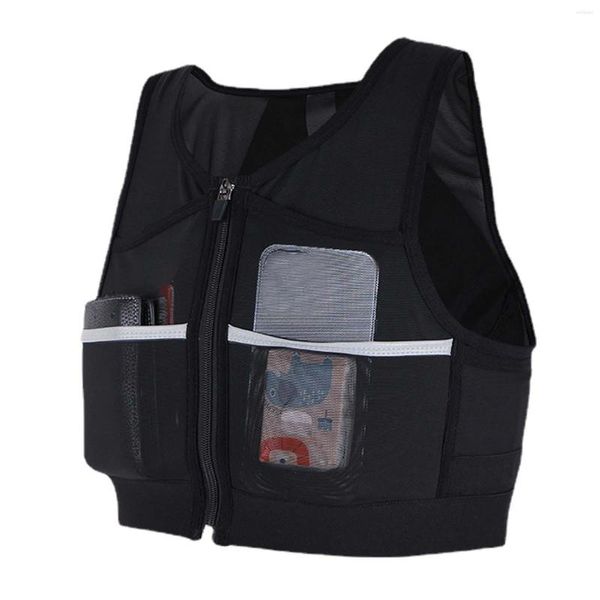 Borse da esterno Borsa da gilet da corsa Zaino resistente Leggero idratazione portatile Attrezzatura da notte con tasca