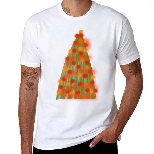 Polo da uomo T-shirt Christmas Tree 4 Camicia da ragazzo con stampa animalier T-shirt aderenti da uomo ad asciugatura rapida