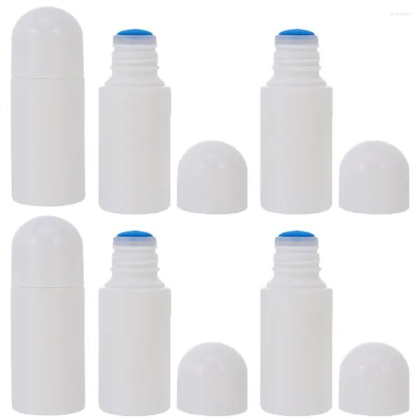Garrafas de armazenamento 6 pcs esponja linimento garrafa vazia cabeça multiuso aplicador líquido recarregável pequeno