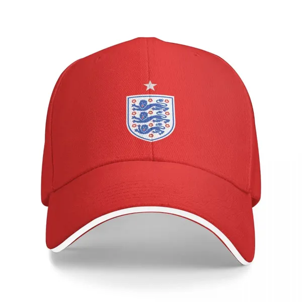 Bonés de bola A seleção nacional da Inglaterra boné de beisebol capuz hip hop rave chapéus de sol para mulheres homens