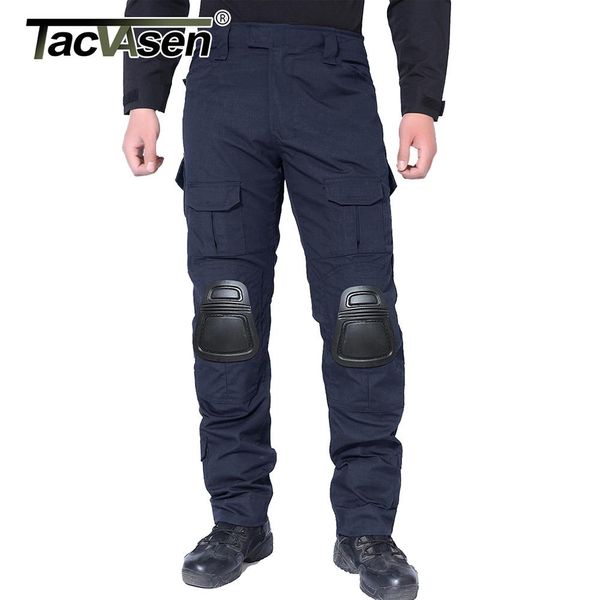 Pantaloni tacvasen pantaloni da combattimento solido tattico con ginocchini di solidatura da uomo pantaloni soirso soft arme