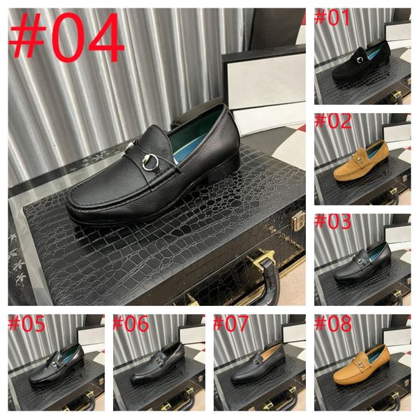 9 Stil Lüks Loafers Erkek Ayakkabı Düğün En İyi Adam Ayakkabı Ayak Ayak Parçası Gerçek Deri Partisi Resmi Elbise Tasarımcı Ayakkabı Orijinal Boyut 38-45