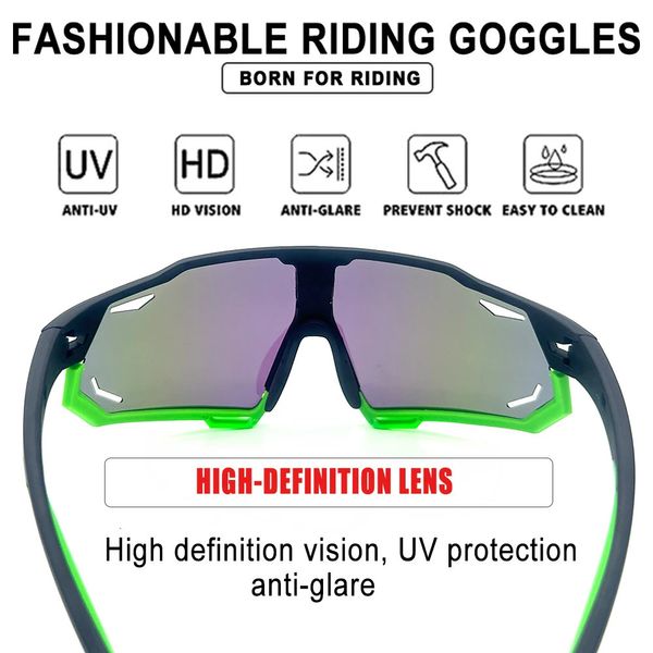 Óculos de ciclismo ao ar livre óculos de montanha bicicleta óculos de sol das mulheres dos homens pochromic estrada mtb lentes esportivas com caso 231127