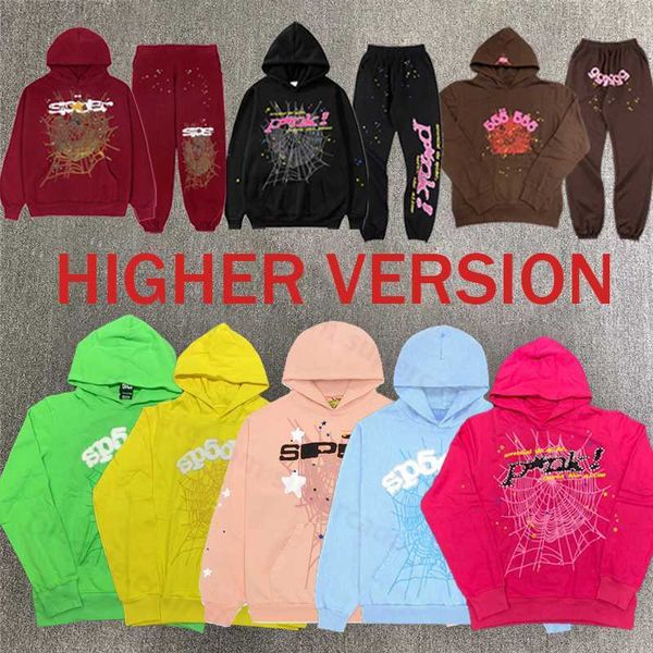 Erkek Hoodies Sweatshirts Örümcek Hoodies Tasarımcı Mens İşlemeli Web Sweatshirt Joggers Pullover Red Red Spder Genç Thug Angel Erkekler Kadın Hoodie Kadınlar Çekiyor Glz ​​13H8