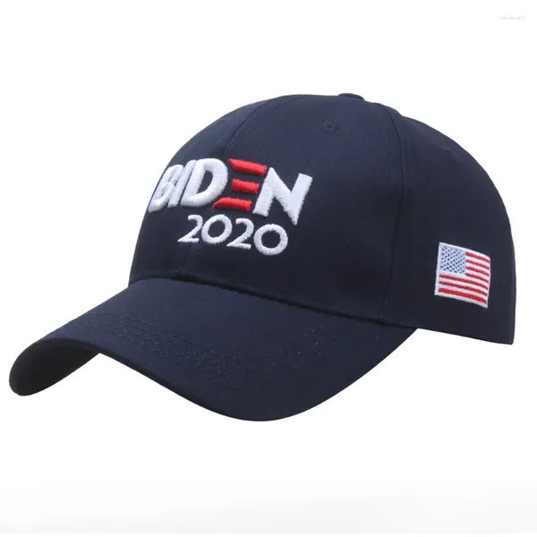 Ball Caps ABD için Joe Biden Başkan 2023 Beyzbol Erkekleri Kadın Bayrak Mektupları İşlemeli Ayarlanabilir Kamyoner Kapak Hip Hop Şapkası