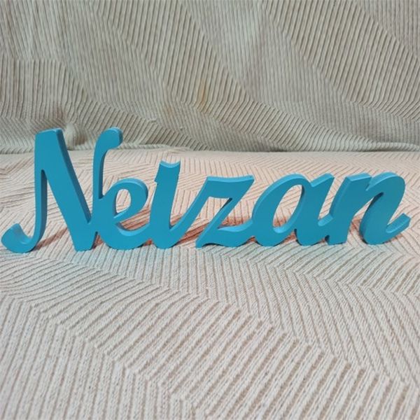 Outros suprimentos para festas de eventos Decorações de Natal Letras de festa de casamento Sinais iniciais de casamento autônomos Sinais de mesa personalizados Nome da fábrica 231127