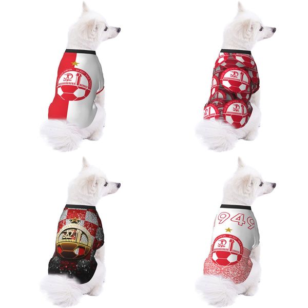 Hoodies Hapoel Beer Sheva Haustier Hund tragen Hoodie Welpen Kostüm Hund Winterkleidung Pullover Haustier Kapuzenpullover Mantel Katze klein