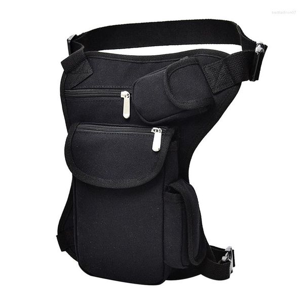 Marsupi Uomo Coscia Hip Bum Beltleg Marsupio Nylon impermeabile Drop Leg Bag Travel Riding Motorcycle Crossbody Shoulder