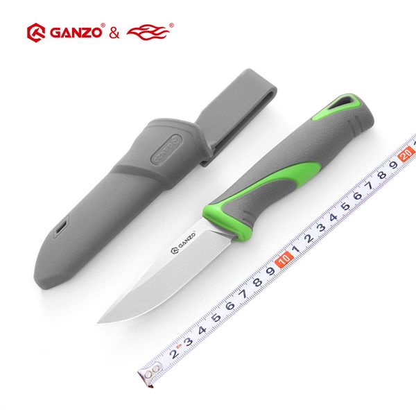 FBknife Firebird Ganzo G807 cuchillo 9cr14mov hoja PPTPR mango cuchillo fijo supervivencia caza táctica herramienta de Camping al aire libre