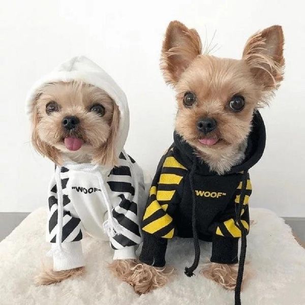 Hoodies Hundekleidung Beliebter Hoodie Teddy Method Pomerian Kleine mittelgroße Hundekatzenkleidung Haustier Neuer Stil Herbst und Winter