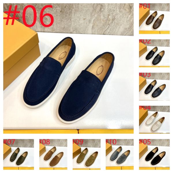 10 Model Lüks Klasik Retro Erkek Elbise Ayakkabı İş Tarzı Partisi Deri Deri Formal Ayakkabı Tasarımcı Düğün Ayakkabıları Erkek Daireler Deri Oxfords Soafers