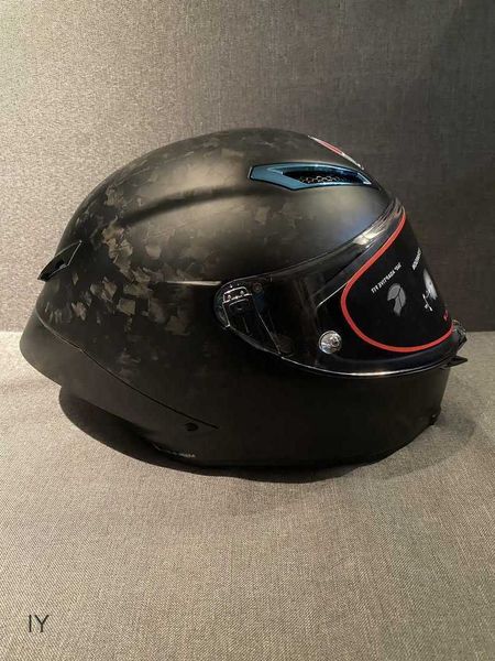 Дизайнерский шлем AA Полнолицевой мотоциклетный шлем с открытым лицом Agv Pista Gprr Полный шлем из углеродного волокна Трековый шлем Rossi Limited Edition YI TZL3 9DL4