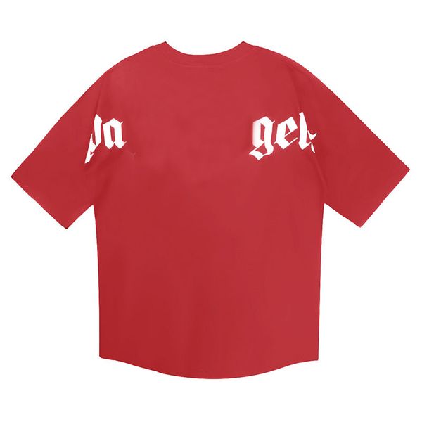 Мужская дизайнерская футболка Летняя повседневная мужская женская футболка с буквенным принтом и короткими рукавами Лидер продаж Роскошная мужская одежда в стиле хип-хоп Размер одежды M-XXL