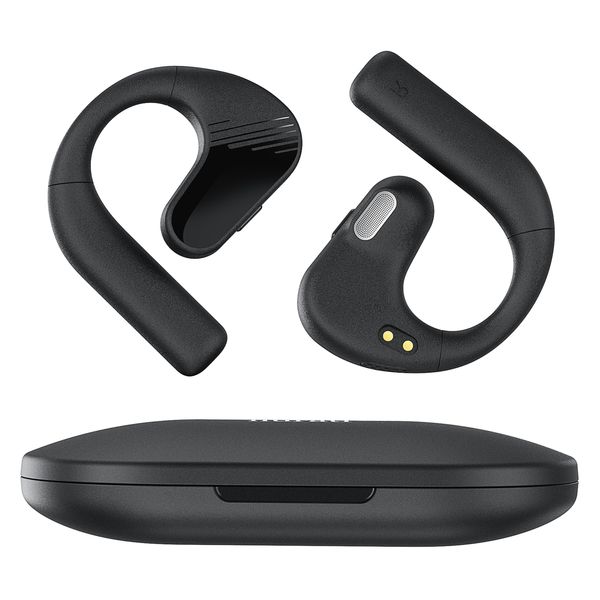 Наушники Nurati N2 с открытыми ушами и крючками для ушей, беспроводные наушники Bluetooth 5.3, срок службы 50 часов, звук HiFi, кристально чистые звонки, ультратонкие накладные наушники