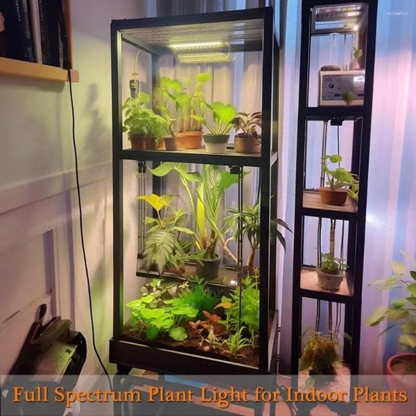 Wachsen Lichter Vollspektrum Licht Pflanze Effiziente Dimmbare Panel Auto Timer Für Zimmer Blumen Pflanzen
