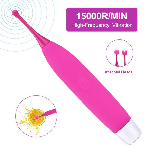 Vibradores High Tide Pen B Masturbação Feminina 10 Freqüência Forte Choque Estimulação Clitoriana C Ponto Massagem Adulto Produtos