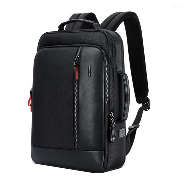 Mochila Bopai Anti Roubo Ampliar Carga Externa USB 15.6 Polegada Laptop Homens À Prova D 'Água Escola Back Pack Bag Para Adolescente