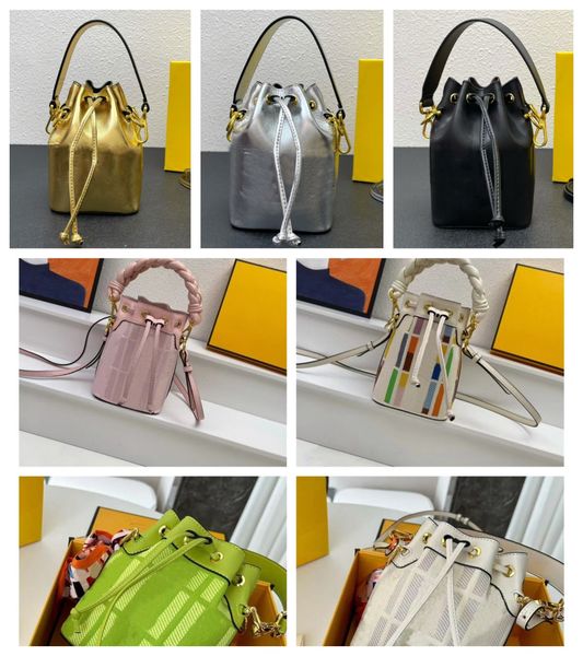 Designer Mini Bucket Bag Fashion Crossbody vintage Borse a tracolla Borsa da donna 2023 borse in pelle di lusso tracolla rimovibile