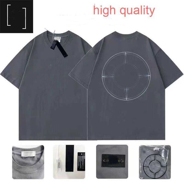 23ss New Stone Design stoneisland Großhandel Poloshirt Mode T-Shirts Männer schwere Baumwolle Soild Mens Clothing Short Sleeves 18 GD04