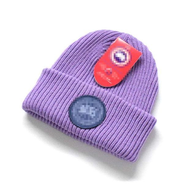 Designer Beanie Ganso Tampas De Malha Pulôveres Cap Lã Quente Chapéu Frio Chapéus De Inverno Cappello Casquette Crânio Caps Casual Alta Qualidade S21