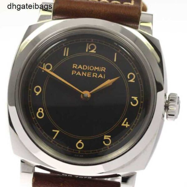 Luxuriöse Panerais-Uhr, Herrenuhren, Schweizer Automatik-Armbanduhr, Radiomir 1940, 3 Tage, Acciaio Pam00790, Handaufzug, siebenhundertsechsunddreißigtausendsechs