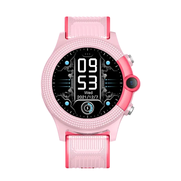 Relógio infantil rastreador GPS para meninas, menino, câmera HD, relógio inteligente para crianças, monitor de chamada de vídeo 4G SOS Smartwatch