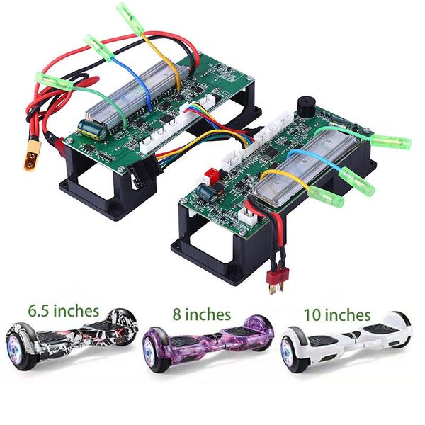 Artesanato 36v42v scooter de equilíbrio elétrico skate hoverboard placa-mãe controlador placa controle universal reparação placa acionamento