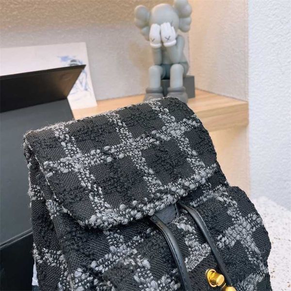 Backpack de designer de luxo Top Felt Backpacks Bookbags feminino Book Travel Bags Fashion Fashion All-Match Capacity Trend Back Packs