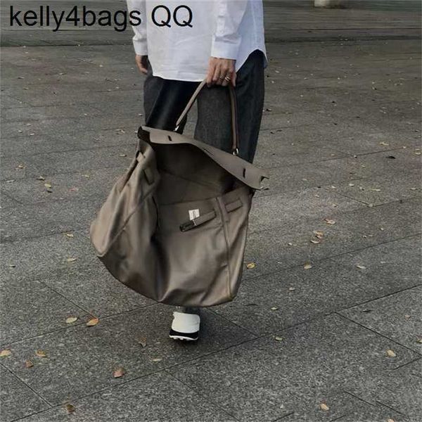 Keliess Borsa di design di dimensioni 40/50 Versione personalizzata Fatta a mano 7A Vera pelle Grande capacità per affari Borsa da viaggio per donna singola super grande HR1L9