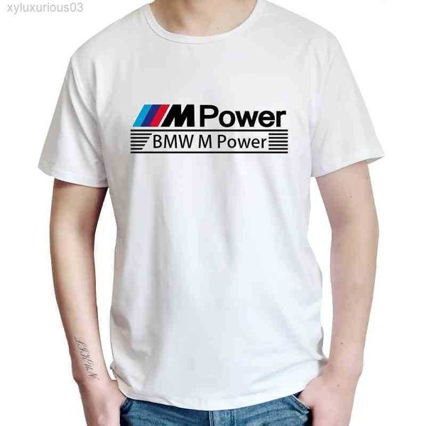 T-Shirt Sommer-Kurzarm-Kleidung Classic Cool Bmw Male Supercar Tee Funny Car Shirts 3 Series Evolution