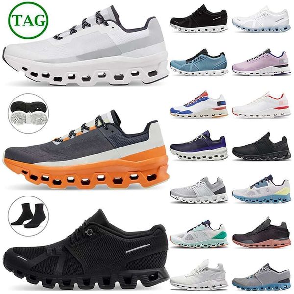 Designer Cloud Sapatos Mulheres Cloudnova Cloudmonster Mens Treinadores Triplo Preto Branco Rock Rust Marinho Azul Vermelho Verde Esportes Sapatilhas