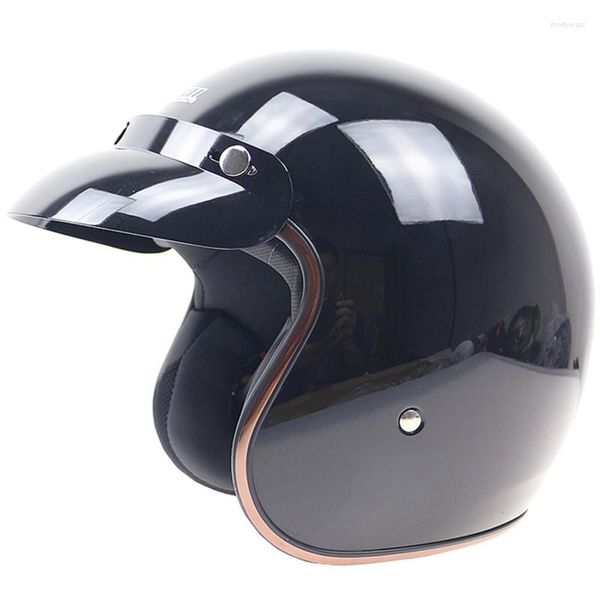 Motorradhelme Helm mit Sonnenbrille 3/4 Open Face JIEKAI Style Motorrad DOT JIS genehmigt