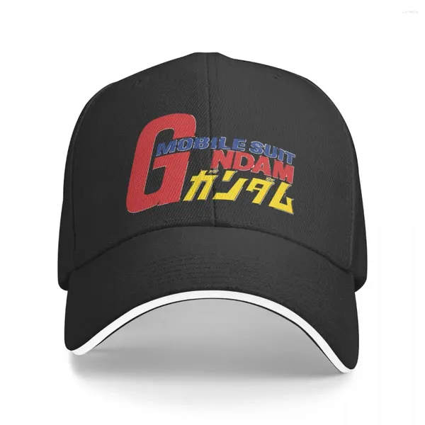 Бейсбольная кепка GUN DAM с мультяшным принтом для мужчин, шляпа дальнобойщика, милая Kpop, оптовая продажа, Snapback