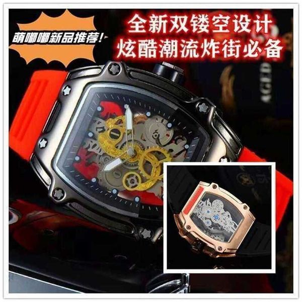 Orologi Designer RICHARDSMILLES Watche Online Red Hot Selling Double Sided Ritaglio Moda Trend Cool Student Tibet Catena speciale KAHH