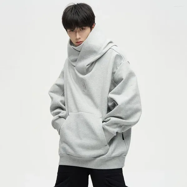 Erkek Hoodies Kore tarzı Harajuku Mens Sweatshirt Street Giyim Siber Punk Hoodie Nefes Alabilir rahat kazak üst