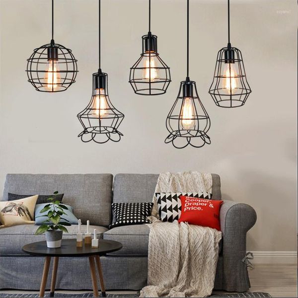 Подвесные лампы Diy Creative Chandelier Restaurant Cafes Modern Lights Магазины светодиодные манусорные люстры Диаметр