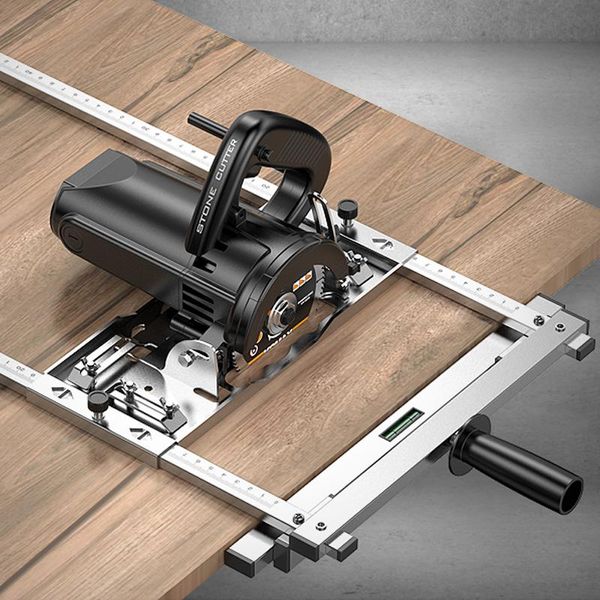 Gereedschap trilho guia de serra, para 4/5/7 polegadas, serra circular elétrica, máquina de corte multifuncional, aparador manual, guia de borda