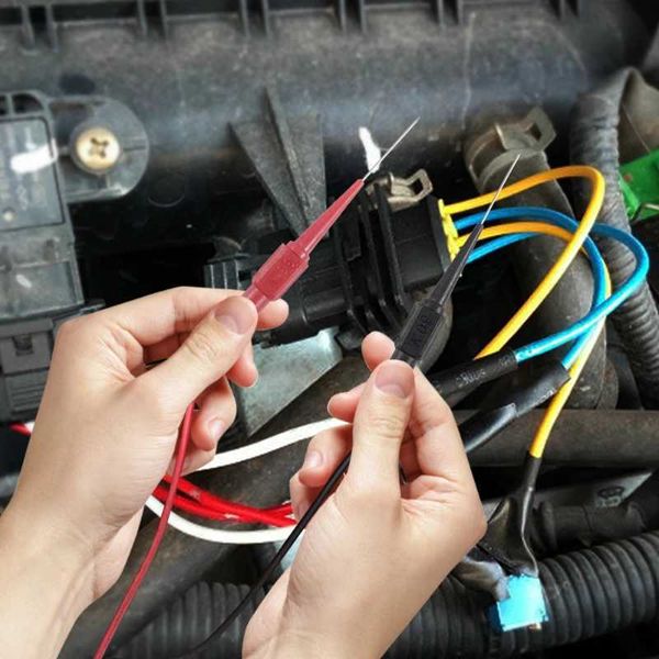 Auto 30v Auto-Multimeter Test Spitze Sonden Verlängerung Zurück Isolierung Draht Piercing Tester Pin Nadelspitze Auto Reparatur Diagnose werkzeuge